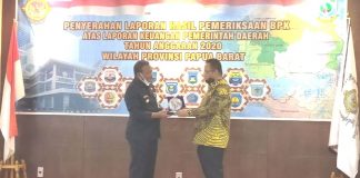 Hasil Pemeriksaan Keuangan Wajar Tanpa Pengecualian, Bupati Bintuni: Ini Bukan Prestasi, Tapi Kewajiban