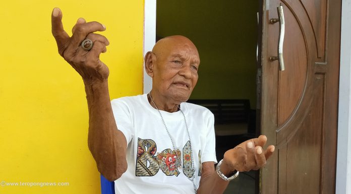 Dolfinus Sembor, saksi Hidup Cikal Bakal Pertamina Sorong