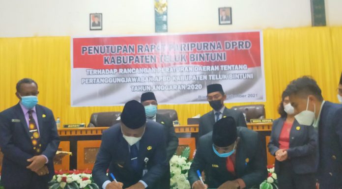 Melewati Sidang Marathon Selama Enam Jam, Perda Pertanggungjawaban APBD TA 2020 Disahkan