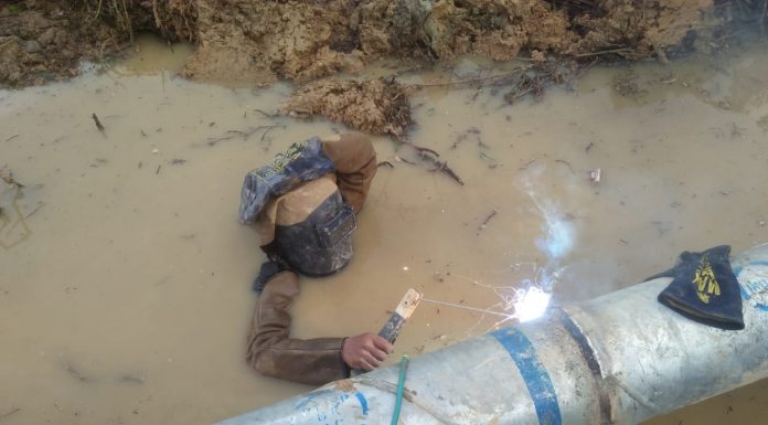 Rehabilitasi dan Peningkatan Jaringan Pipa Air Bersih Dipastikan Molor, Begini Alasan Kontraktornya