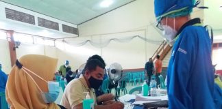 197 Vaksin Sinopram dibagikan Papua Field dalam VGR Tahap I di Sorong