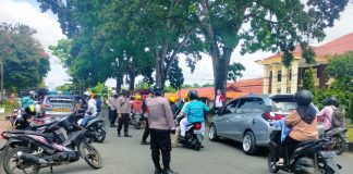 Tidak Pahami Aturan, Oknum Polisi Manokwari Bersikap Arogan di Jalanan