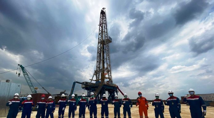 Regional Indonesia Timur Pertamina Tajak Sumur KSE – 001