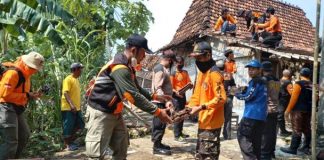 180 Rumah Rusak Akibat Angin Kencang di Kabupaten Kudus
