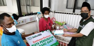NU Care LazisNU Kabupaten Sorong Santuni Penderita Hidrosefalus