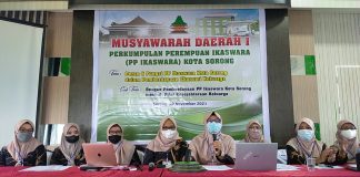 Perkokoh Organisasi, Ikaswara Kota Sorong Bentuk Perkumpulan Perempuan