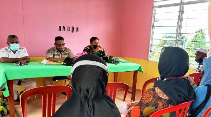 Dandim 1803/Fakfak Sosialisasikan Program Pembinaan Bakti Kemandirian Masyarakat