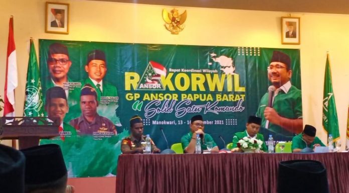 Pengurus GP Ansor se-Papua Barat Dorong Addien Jauharuddin Maju Gantikan Gus Yaqut