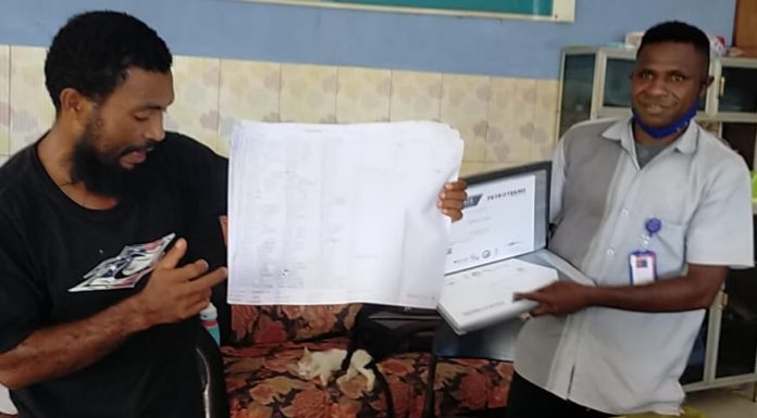 Ratusan Pencaker dan Alumni P2TIM Bintuni Ingin Bertemu Bupati