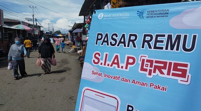 Pasar Remu Kota Sorong Jadi Pilot Project Pembayaran Secara Digital