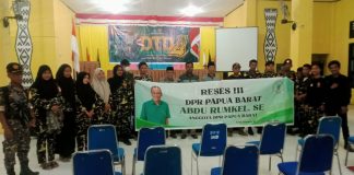 Abdu Rumkel Lakukan Reses III di Teluk Bintuni