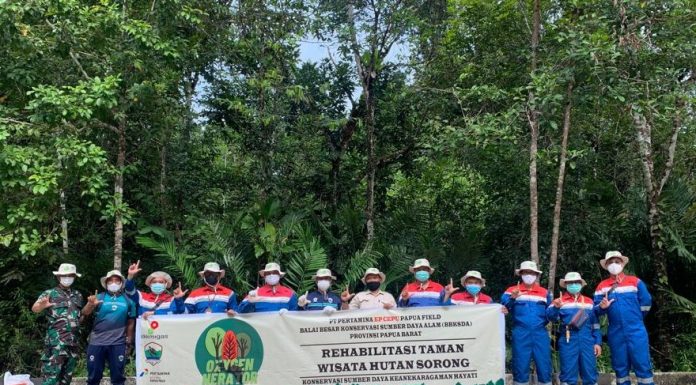 Oxygen Nerator, Wujud Kepedulian Pertamina Papua Field Hasilkan Oksigen di Taman Wisata Sorong
