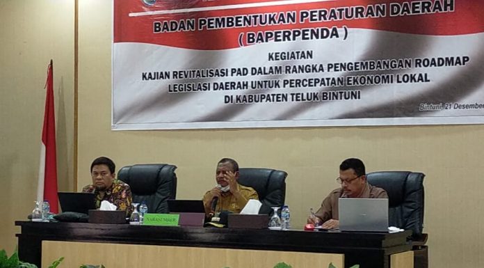 PAD Minim, Derajat Kemandirian Fiskal Bintuni Rendah