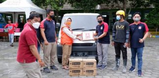 Peduli Korban Erupsi Semeru Karyawan Alfamidi Salurkan Bantuan