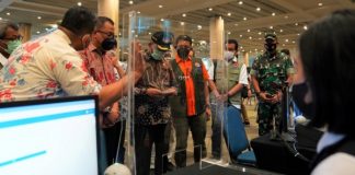 Kepala BNPB dan Menko PMK Tinjau Fasilitas Bandara Internasional Bali