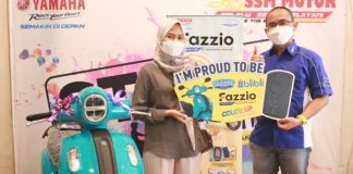 Sukses Diluncurkan Januari 2022, Yamaha Fazzio Hybrid – Connected Jadi Motor Paling Laris di Blibli