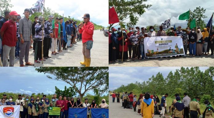 Peringati Hari Peduli Sampah, Lurah Malasom Koordinir Aktivis Lingkungan Bersihkan Kanal Pariwisata