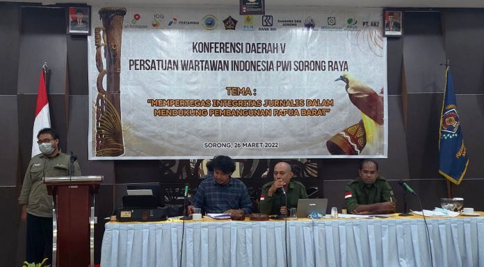 Melalui Perdebatan Sengit, Wahyudi Ditetapkan Sebagai Ketua PWI Sorong Raya