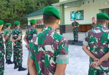 Prajurit Korem 182/JO Cuti Lebaran, Pangdam Kasuari Perintahkan Sisa Kekuatan Siaga