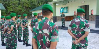 Prajurit Korem 182/JO Cuti Lebaran, Pangdam Kasuari Perintahkan Sisa Kekuatan Siaga