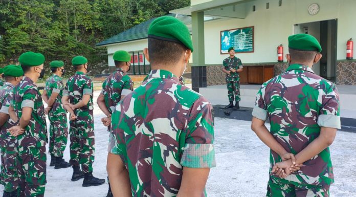 Prajurit Korem 182/JO Cuti Lebaran, Pangdam Kasuari Perintahkan Sisa Kekuatan Siaga