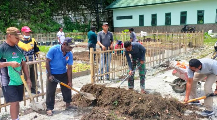 Danrem 182/JO Perintahkan Prajurit Bangunkan Lahan Tidur di Markas
