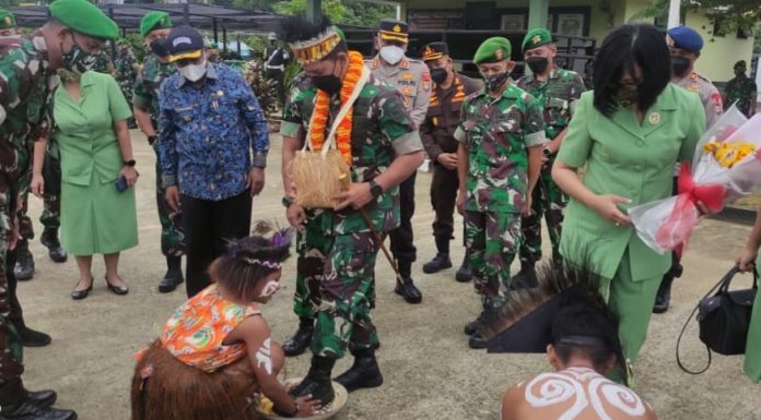 Usai Dilantik, Markas Kodim 1806/TB Menjadi Kesatrian Pertama Yang Dikunjungi Danrem 182/JO