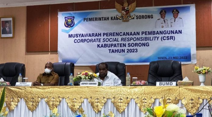 PT KPI RU VII Kasim Dilibatkan dalam Harmonisasi Pembangunan di Kabupaten Sorong