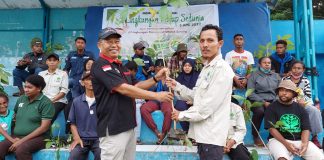 Peringati Hari LH Sedunia, Kompipa Gandeng Gempa Unimuda Tanam Pohon Sakura