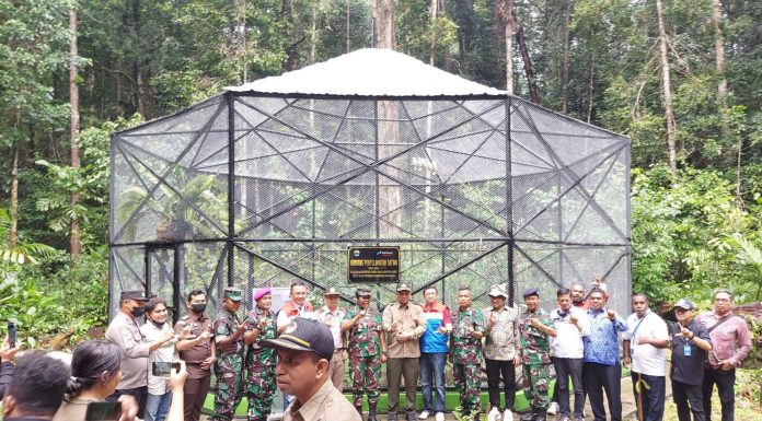 PT Kilang Pertamina Internasional Bangun Kandang Penyelamatan Satwa di TWA Sorong