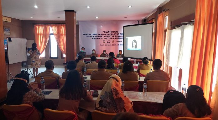 Distrik Bintuni dan Manimeri Menjadi Pilot Project Penurunan Anemia