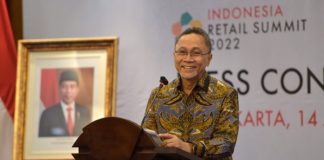 Indonesia Retail Summit 2022, Mendag Zulhas: Ritel Tumbuh, Ekonomi Pulih