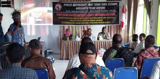 Banjir Tak Cukup Diselesaikan dengan Mie Instan, Koalisi Masyarakat Adat Bintuni Mencari Solusi