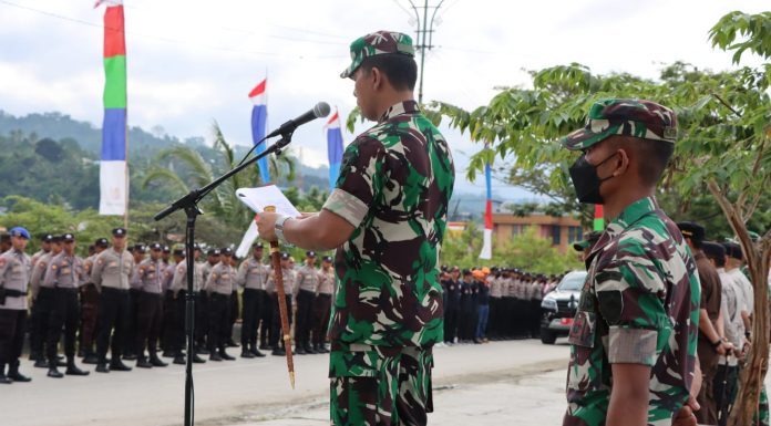 Antisipasi Cuaca Ekstrim, Danrem 182/JO Gelar Pasukan Siaga Bencana