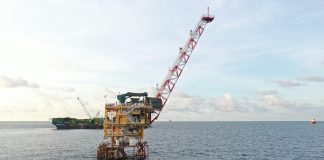 Pertamina Hulu Mahakam Sukses Alirkan Gas Perdana Anjungan WPN-4