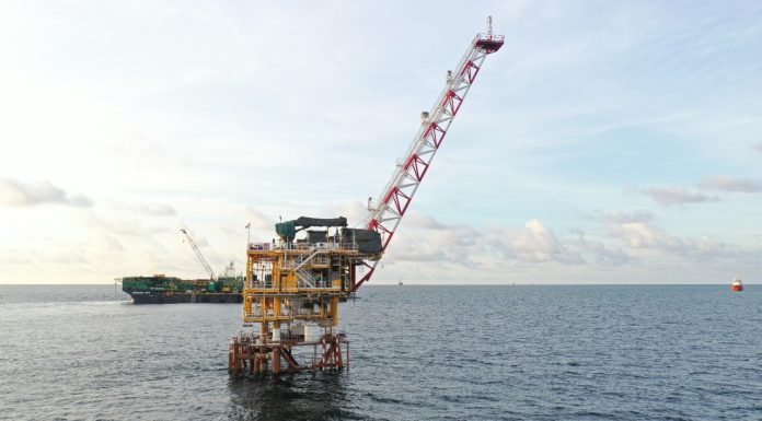 Pertamina Hulu Mahakam Sukses Alirkan Gas Perdana Anjungan WPN-4
