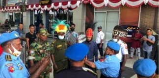 Pejabat Tinggi Negara Federal Republik Papua Barat Kunjungi Sorong, Polisi Panggil Wartawan