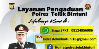 Polres Teluk Bintuni Buka Layanan Pengaduan Polisi Nakal, Identitas Pelapor Dirahasiakan