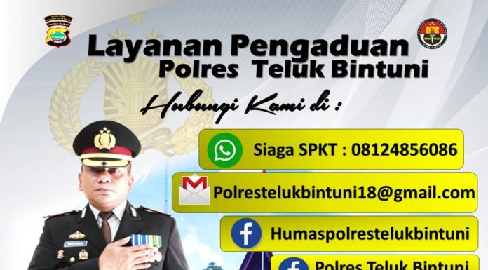 Polres Teluk Bintuni Buka Layanan Pengaduan Polisi Nakal, Identitas Pelapor Dirahasiakan