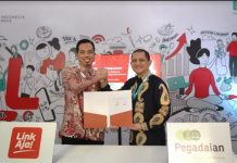 LinkAja Kembangkan Sinergi Strategis Bersama BRI dan Pegadaian