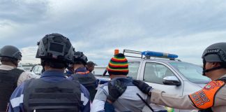 Polisi Bintuni Latihan Tangani Penyusup di Area LNG Tangguh