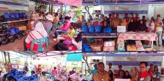 Pertamina EP Papua Field Bagi 50 Paket Sembako Kepada Korban Kebakaran di Pulau Doom