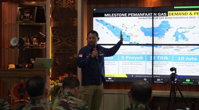 SKK Migas Pamalu Berikan Pembekalan Pengetahuan Industri Hulu ke Tentara