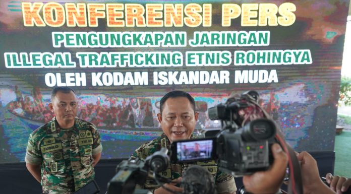 Detasemen Intel Kodam IM Bongkar Sindikat Perdagangan Orang Pengungsi Rohingya