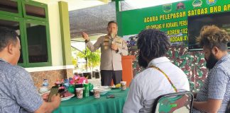 Kapolres Bintuni: Jangan Coba-coba Ada Anggota yang Bermain Politik