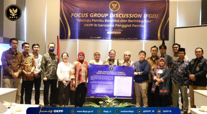 DKPP Deklarasikan Pemilu dan Pilkada Serentak Beretika