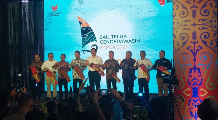 Launching di Jakarta, Empat Kabupaten Anggarkan 40 Miliar Lebih untuk Sail Teluk Cenderawasih