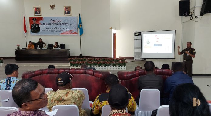 Beberkan Modus Korupsi, Wakajati Papua Barat Ingatkan Pengelola Keuangan Daerah di Bintuni; Hati-hati..!!