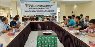 345 Pelanggan PLN di Kampung Tanah Merah dan Saengga Bintuni Wajib Bayar Tagihan Listrik