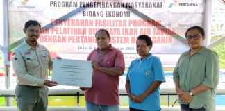 Gandeng BUMKAM Klamono Olie, Pertamina EP Papua Selenggarakan Pelatihan Budidaya Ikan di Distrik Klasafet